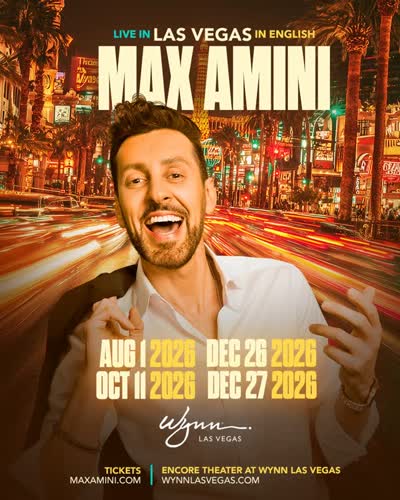 Max Amini Live in Las Vegas
