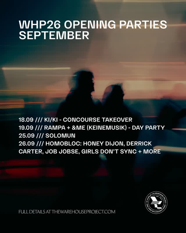WHP26 OPENING PARTIES SEPTEMBER