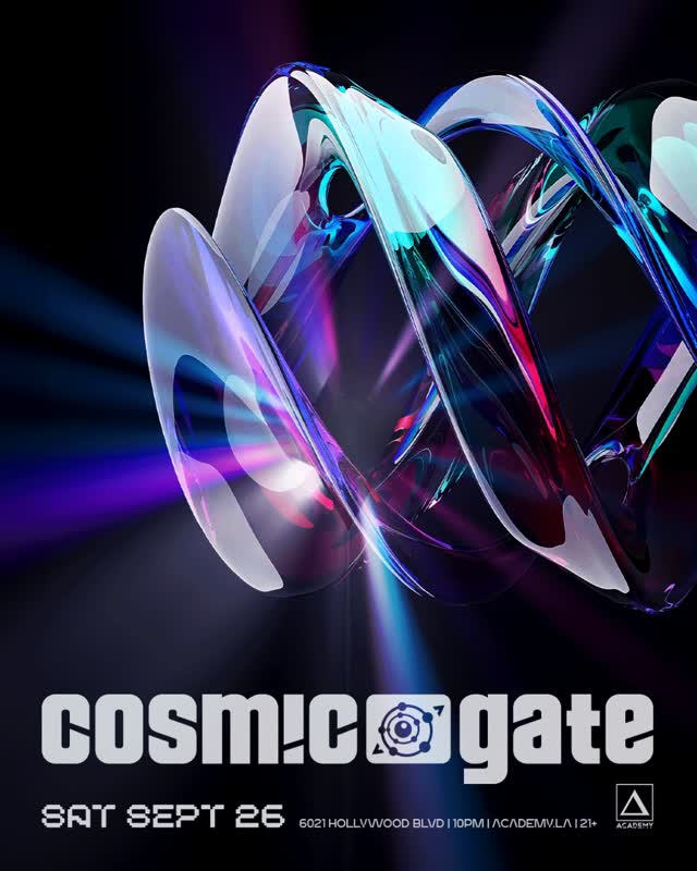 it’s written in the stars. @realcosmicgate lands in la