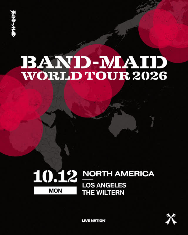BAND-MAID WORLD TOUR 2026