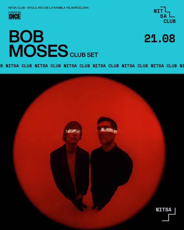 Bob Moses Club Set at Nitsa