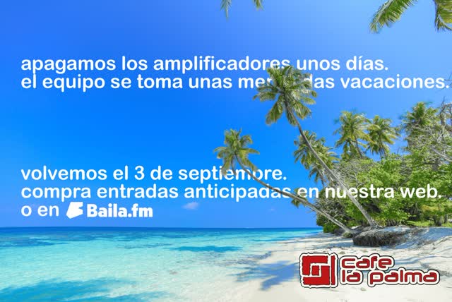 volvemos el 3 de septiembre