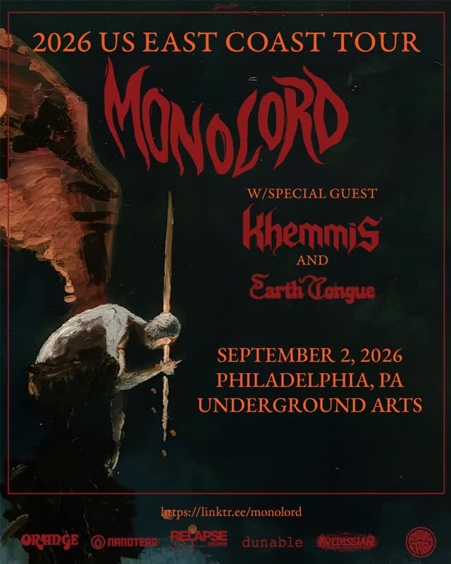 Monolord + Khemmis show with Earth Tongue