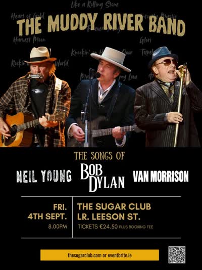The Muddy River Band returns to The Sugar Club