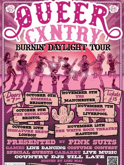 QUEER CXNTRY BURNIN' DAYLIGHT TOUR