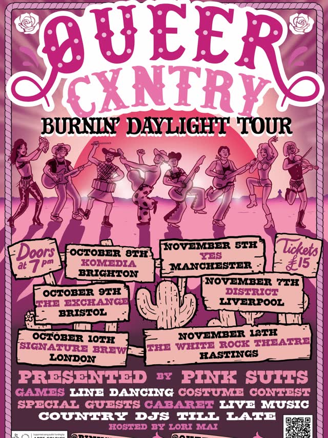 QUEER CXNTRY BURNIN' DAYLIGHT TOUR