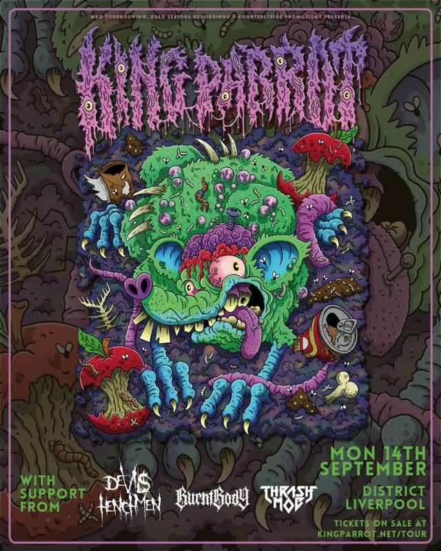 KING PARROT ARE COMING TO LIVERPOOL