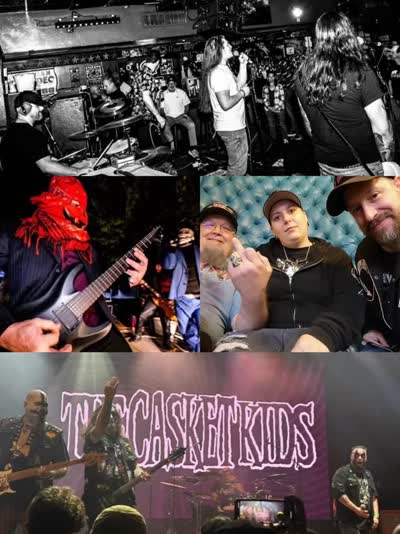 Dead-eyed punk, horror movie camp, and enough distortion to rattle the walls tonight at 529. The Collectibles // The Casket Kids // Die! Humans // Crypt 24