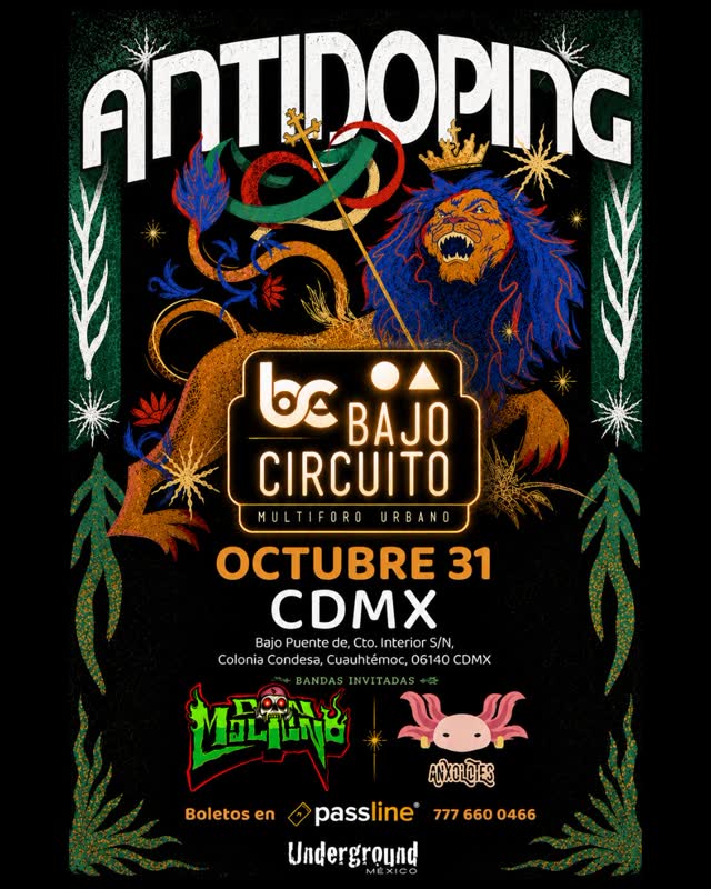 Antidoping - La Era del León CDMX