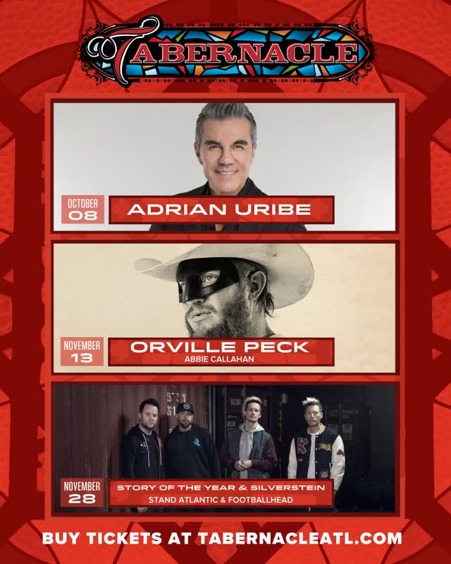 ON SALE NOW! (Adrian Uribe, Orville Peck, Story of the Year & Silverstein)