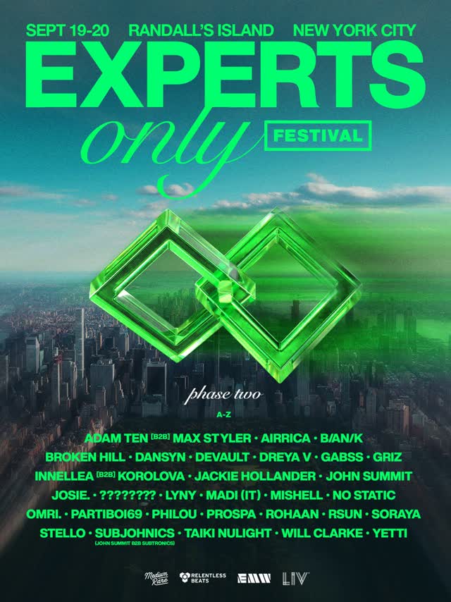 Experts only FESTIVAL
