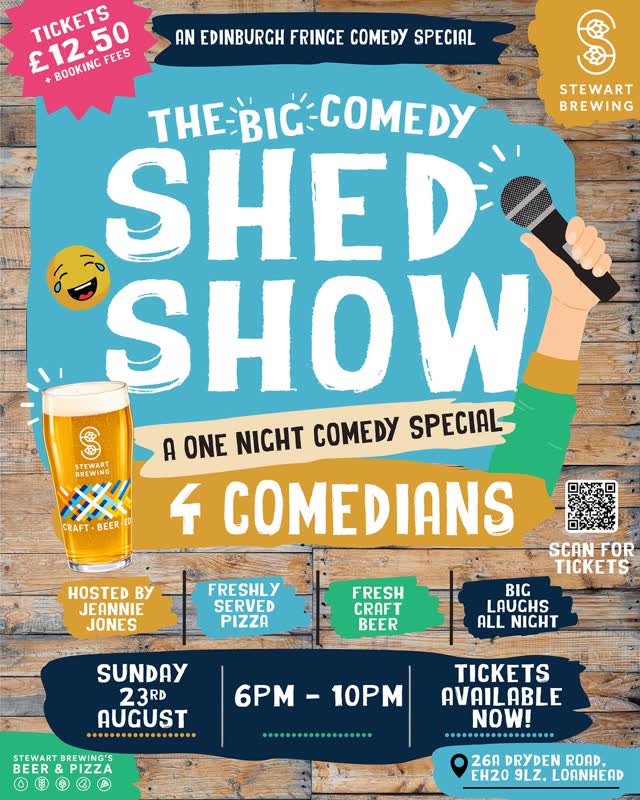 Stand-up comedy in the Shed