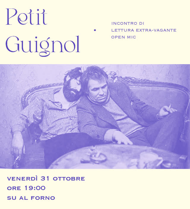 Petit Guignol - Incontro di Lettura Extra-vagante