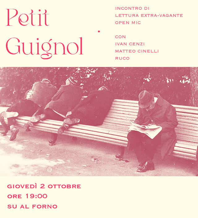 Petit Guignol - Incontro di Lettura Extra-vagante