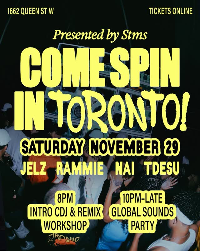 COME SPIN IN TORONTO!