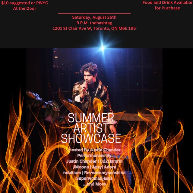 Toronto Artists Summer Showcase