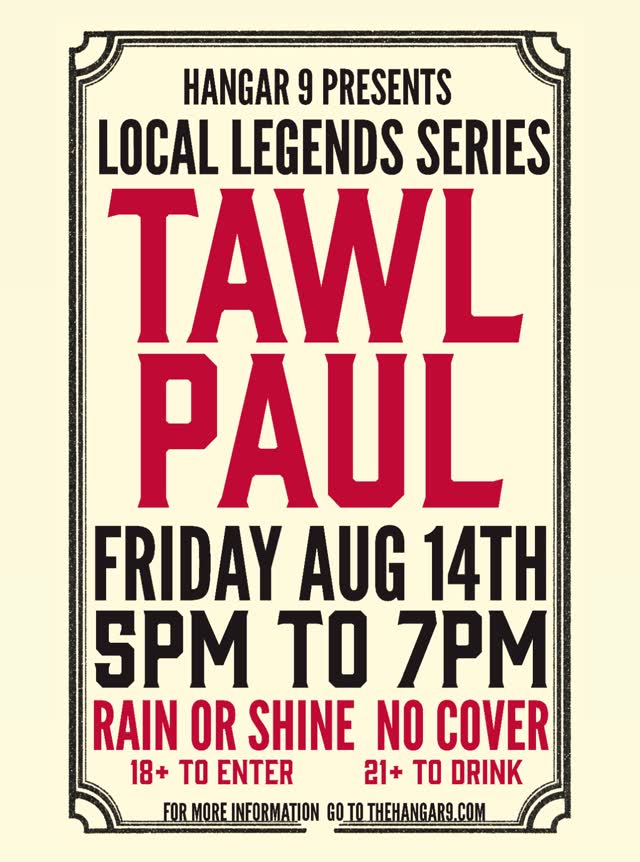Local Legend Series: Tawl Paul
