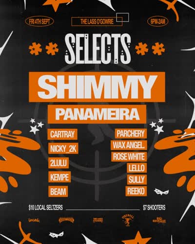 SELECTS PRESENTS: Shimmy & Panameira