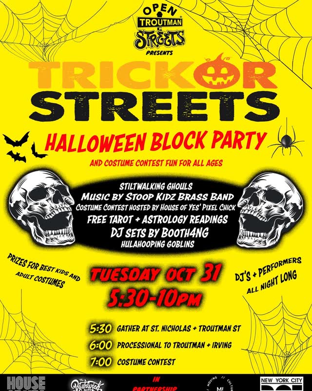 Troutman Open Streets Halloween party
