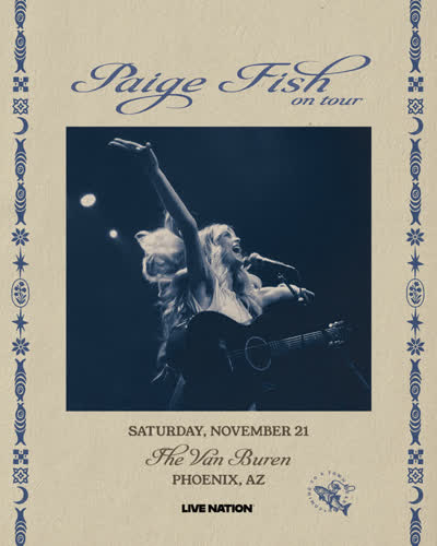 Paige Fish is coming to The Van Buren
