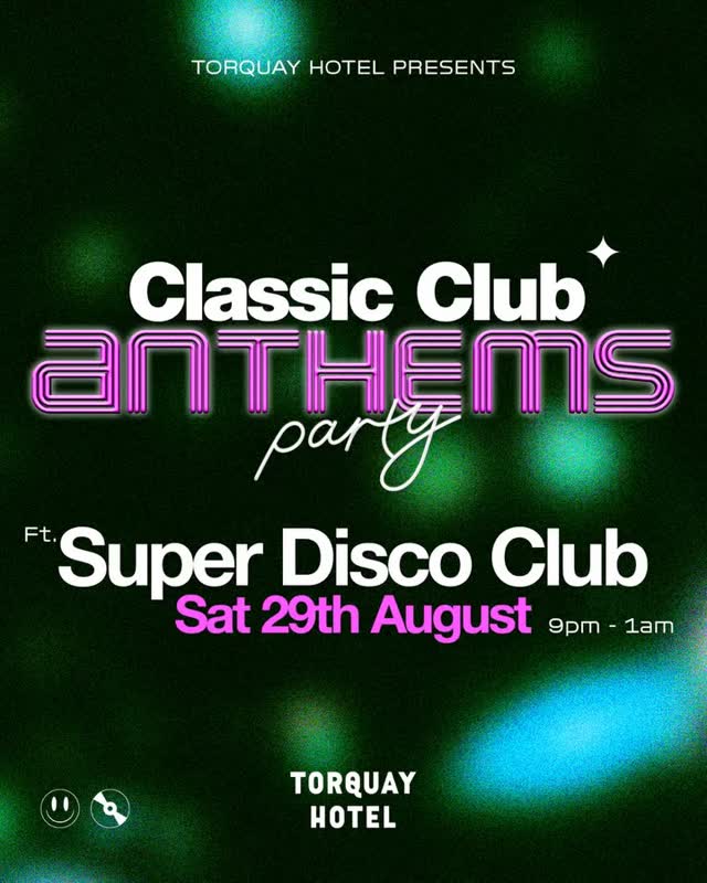 Classic Club ANTHEMS party