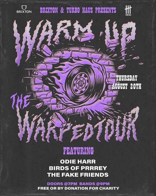 WARM UP THE WARPED TOUR