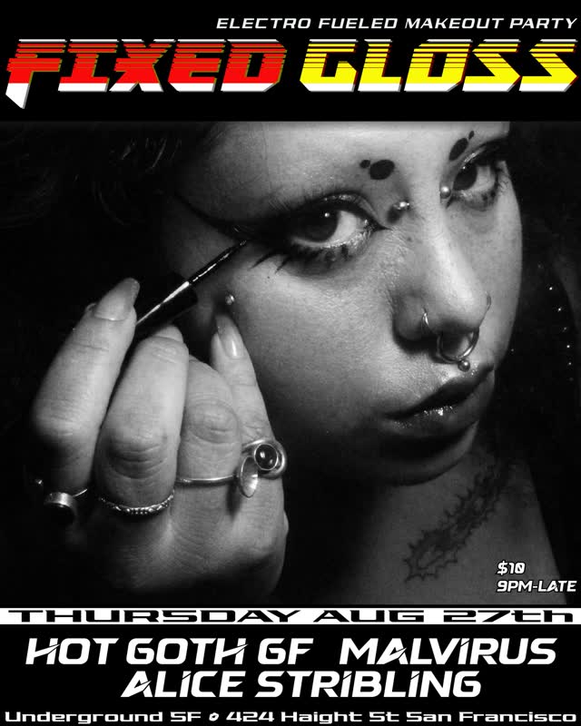 HOT GOTH BESTIES night at FIXED GLOSS