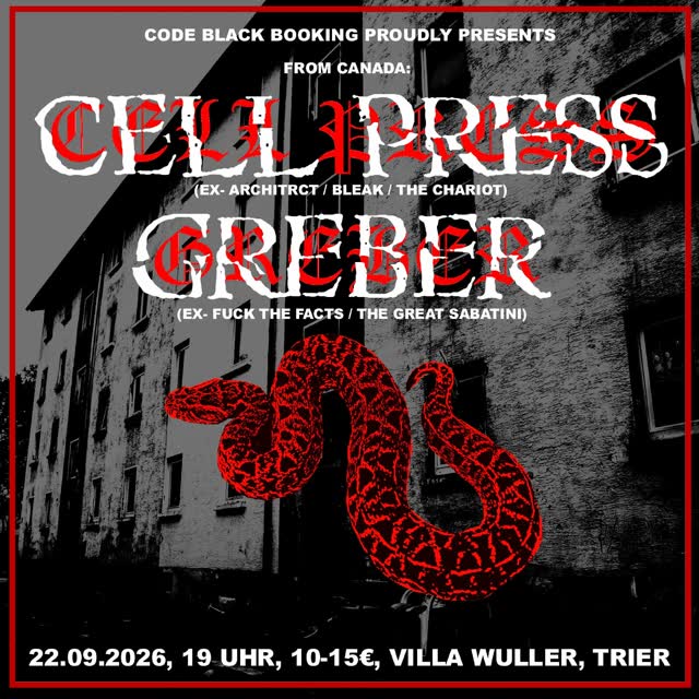 Greber & Cell Press back from CANADA