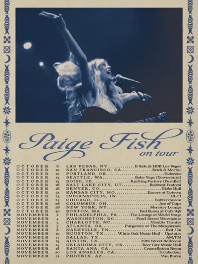 Paige Fish at the Visulite Theatre