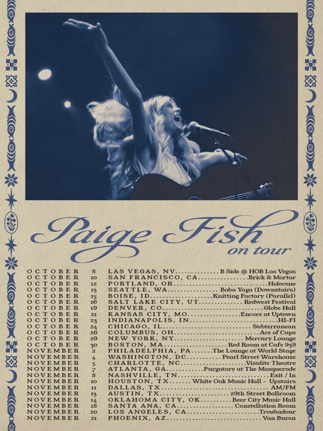 Paige Fish at the Visulite Theatre