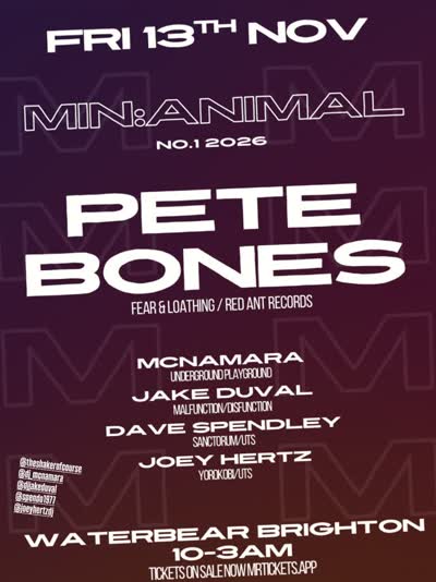 Minanimal Music / The Shaker / Jake Duval / McNamara / Spendo