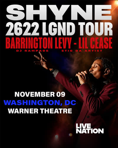 Shyne at Warner Theatre