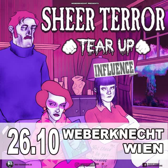 SHEER TERROR / TEAR UP / INFLUENCE