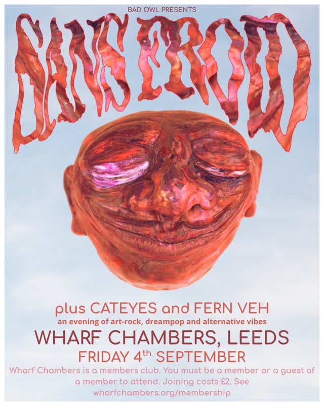 Show featuring Fern Veh, Sans Froid, and Cateyes