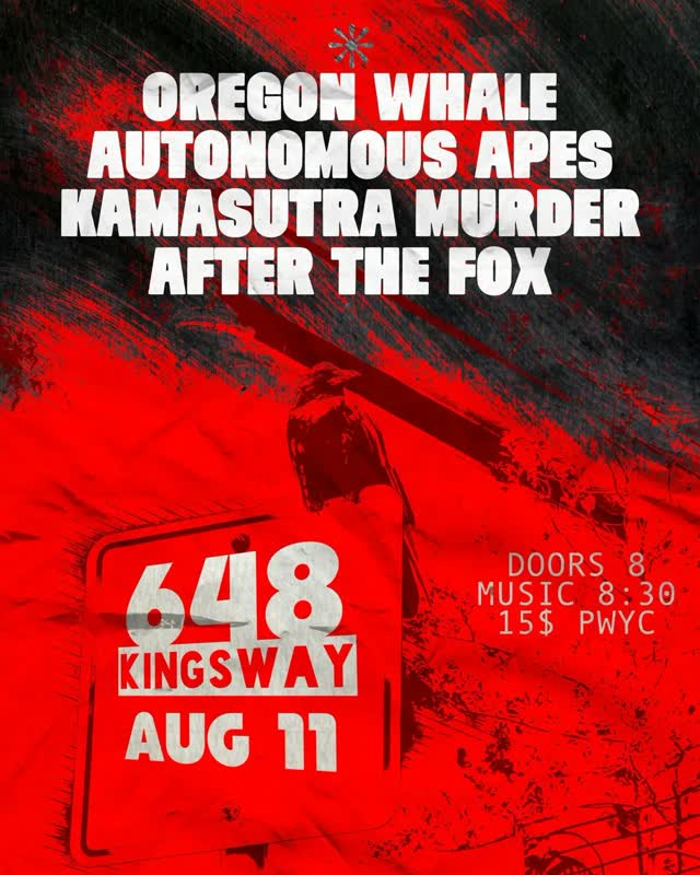Oregon Whale, Autonomous Apes, Kamasutra Murder, After the Fox