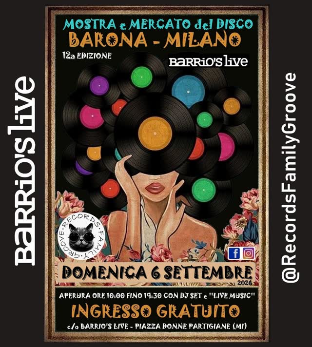 MOSTRA e MERCATO del DISCO BARONA - MILANO