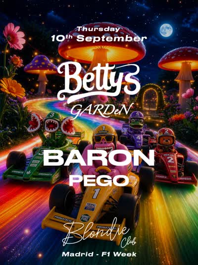 Madrid incoming 🏎️ 🏁 @baron_fr at @blondieclub.madrid Thursday 10 September