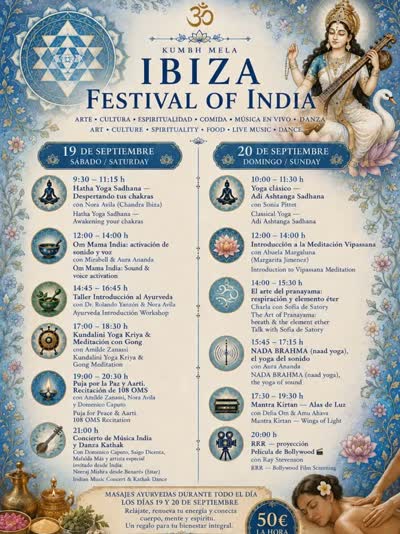 Kumbh Mela Ibiza Festival of India