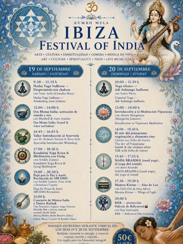 Kumbh Mela Ibiza Festival of India