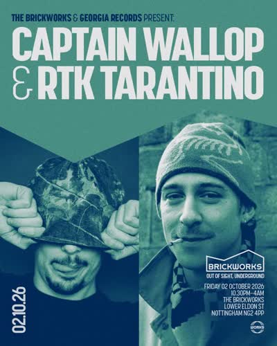 Captain Wallop & RTK Tarantino at The Brickworks