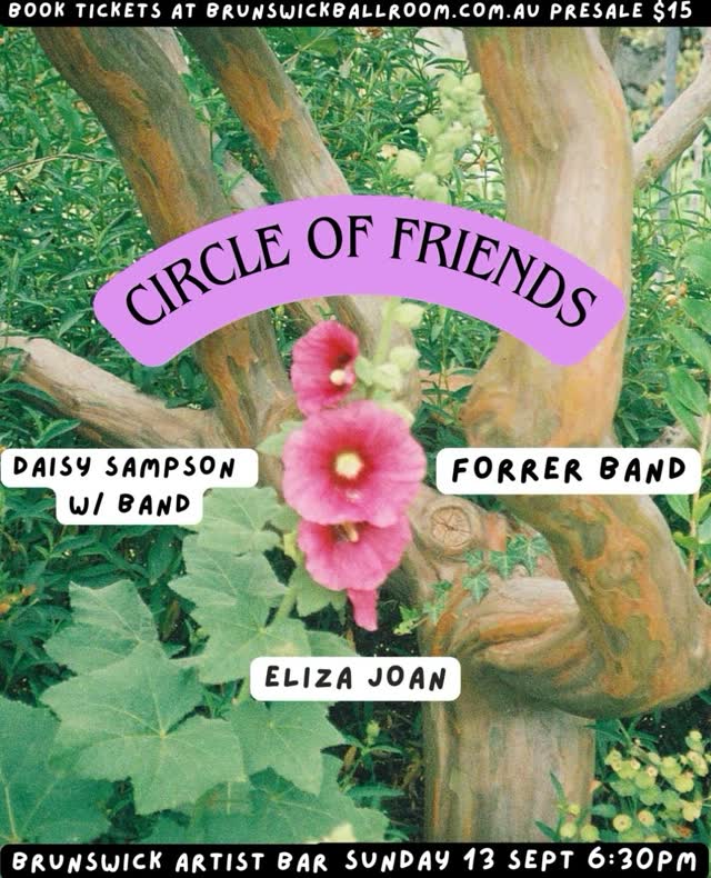 SPRING GIG • Circle of friends
