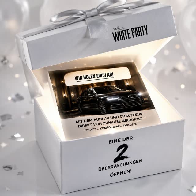 White Party Gewinnspiel