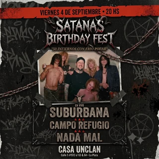SATANÁS BIRTHDAY FEST
