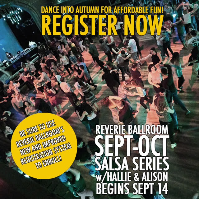 Reverie Ballroom Sept-Oct Salsa Series