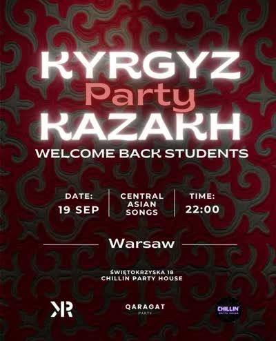 KYRGYZ KAZAKH PARTY WARSAW 2026