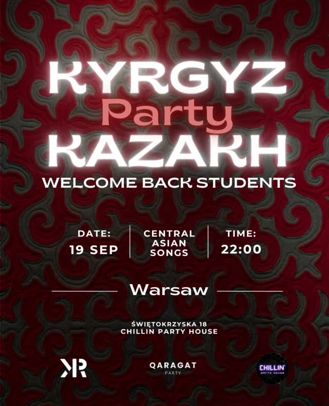 KYRGYZ KAZAKH PARTY WARSAW 2026