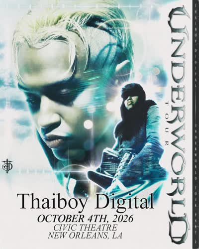 thaiboy digital is coming to NOLA on october 4th, 2026.