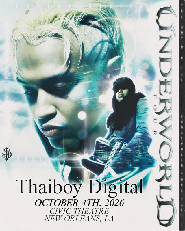 thaiboy digital is coming to NOLA on october 4th, 2026.