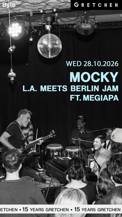 Rooftop-Jam-Session am 28. Oktober wieder ins Gretchen um gemeinsam mit uns #15yearsGretchen zu feiern.