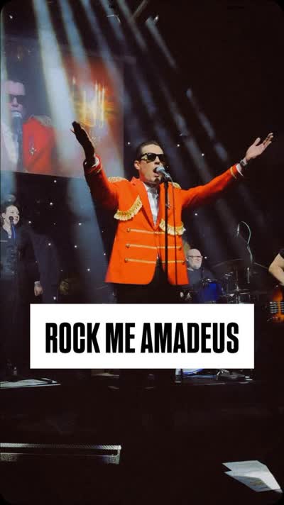 Ist das echt? Ich singe das Lied „Rock me Amadeus“ live für euch am 24.10.26 im @clubtanteju in Dresden mit meiner Band @kick.it.like.falco_official 🎤🎸 #falco #rockmeamadeus #dresdencity